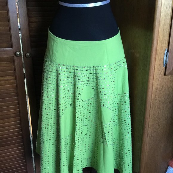 Silk Assets Sparkly Skirt - Picture 4 of 7